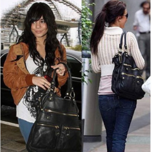 Linea Pelle Dylan Bag  Tan/Yellow - Picture 12 of 13